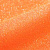 Moda Glitter 2 - G0023. Оранжевый ФЛУОР глиттеры. Подложка клейкая. Толщина 300-350 микрон. Ширина 50 см.
