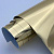 Metallic Stretch - S1421. Глянцевое золото металлик. Подложка клейкая. Толщина 60-70 микрон. Ширина 50 см.