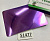 Metallic Stretch - S1477. Глянцевый сиреневый металлик. Подложка клейкая. Толщина 60-70 микрон. Ширина 50 см.